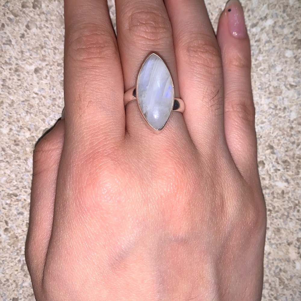 Adjustable Silver Ring - image 1